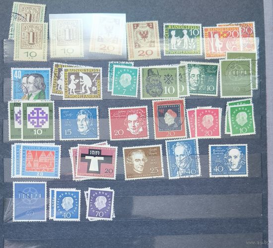 ФРГ - 1959- Годовой набор - 26 марок -большинство чистые+ гашеные в подарок