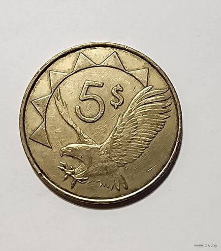 Намибия 5 долларов, 2012