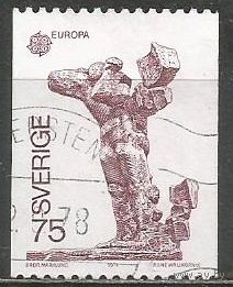 Швеция. Марка по программе "Европа". Скульптура. 1974г. Mi#852.