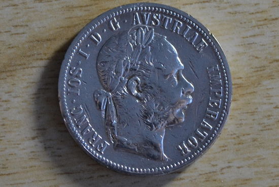 Австрия 1 флорин 1888