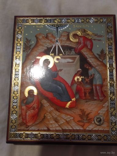 Икона Рождество Пресвятой Богородицы 16/14 на дереве