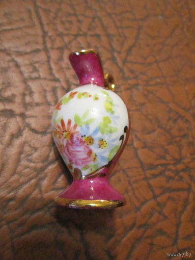 Миниатюра . Кувшин . Limoges . Лимож . Ручная роспись