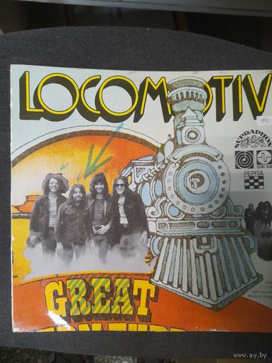LOCOMOTIV GT " GREAT"  LP CZECHOSLOVAKIA SUPRAPHON/PEPITA 1131409  -NM-