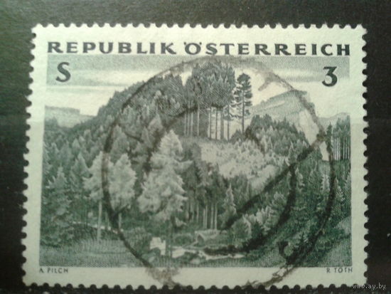 Австрия 1962 Природа, лес Михель-1,4 евро гаш