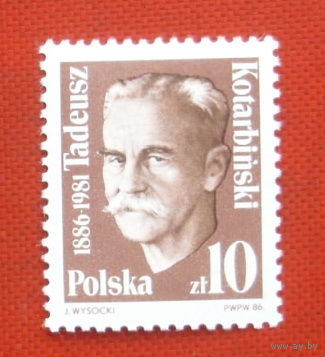 Польша. Известные люди. ( 1 марка ) 1986 года. 8-6.