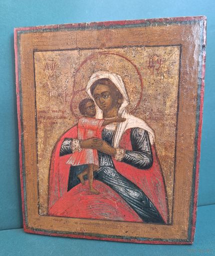 Икона Пр. Богородица Взыскание Погибших, 18 век, темпера.