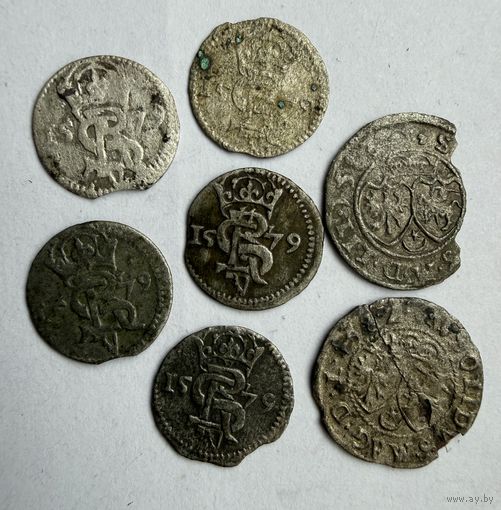 Монеты Стефана Батория одним лотом