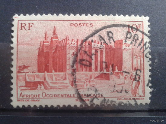 Судан, колония Франции, 1945. Мечеть