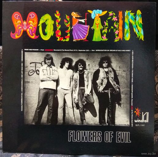 Mountain - Flowers Of Evil / Japan