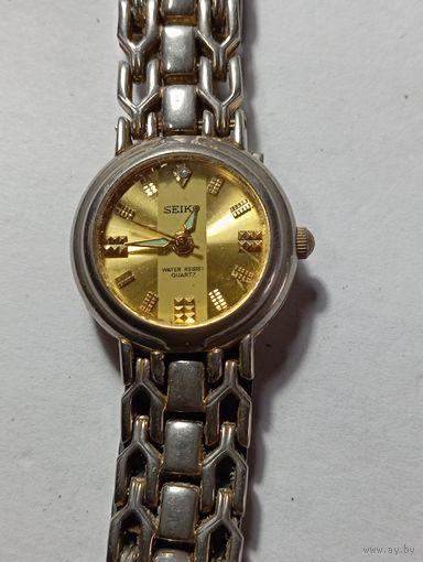 Часы кварцевые  Seiko , с рубля