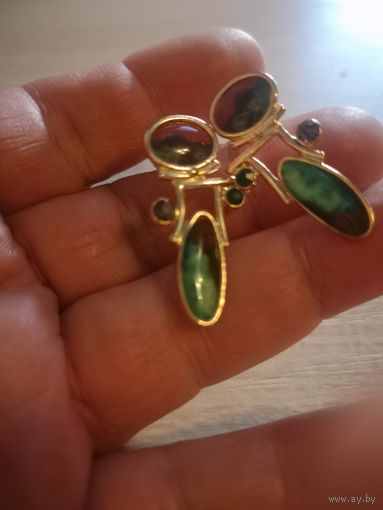 Серьги.