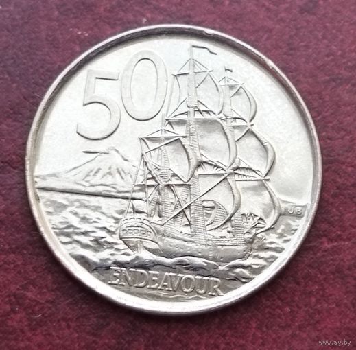 Новая Зеландия 50 центов, 2006-2019.