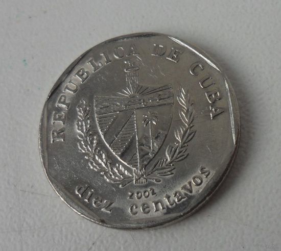 10 сентаво Куба 2002 г.в. KM# 576