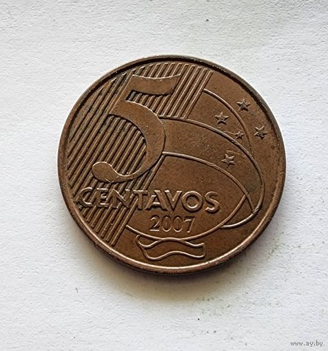 Бразилия 5 сентаво, 2007