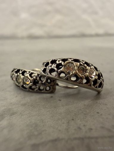 Серьги СЕРЕБРО пр. (12).  Распродажа коллекции!!!