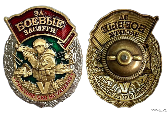 Знак За боевые заслуги Участник СВО