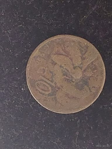 10 чентезимо италия 1922