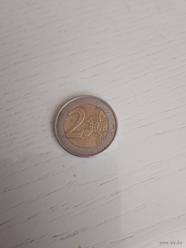 Германия 2 евро 2002 г. F