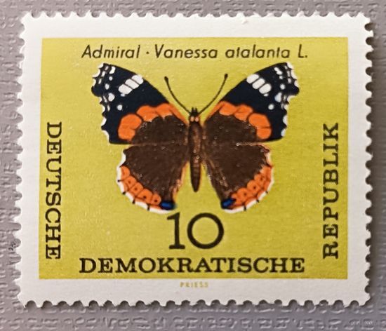 Бабочка. ГДР, 1964