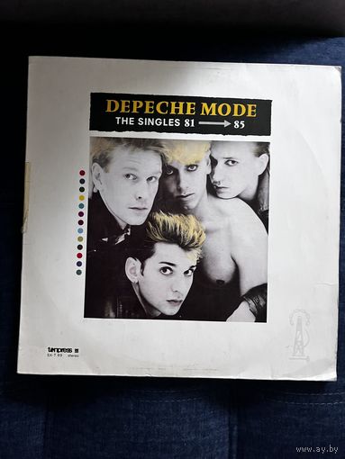 Depeche Mode The Singles 81-85