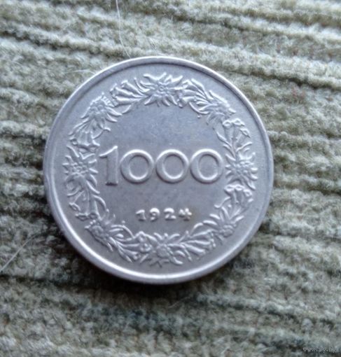 Werty71 Австрия 1000 крон 1924