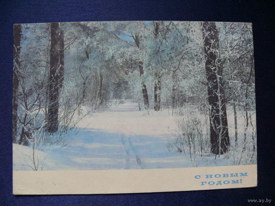 Фото Костенко Г., С Новым годом! 1970, подписана (2).
