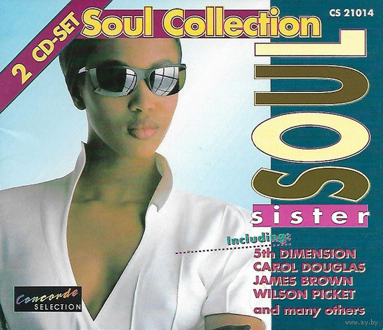 Various – Soul Sister - Soul Collection - 2 x CD, Compilation,Made in Europe.