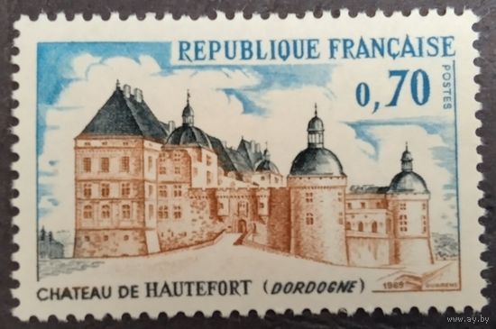 Франция. 1969г. Mi1663**. Замок Отфор.