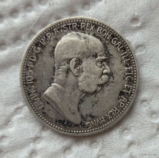 Австрия 1 крона 60 лет Правления 1908