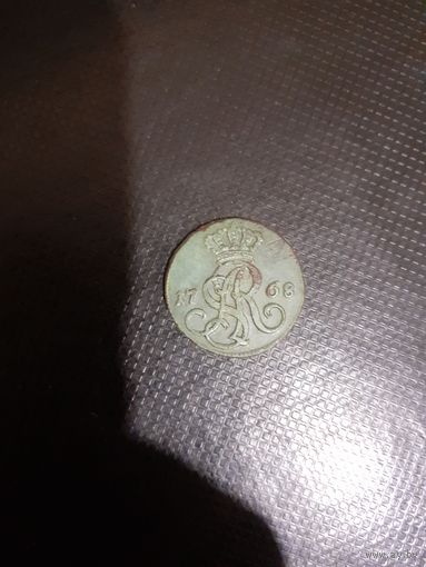1 грош 1768 год неплохой