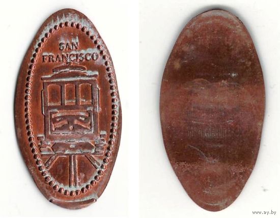W: Жетон Сан-Франциско (1091)