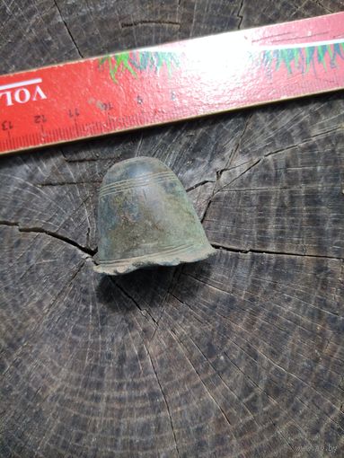 От подсвечника. Верхняя часть. Находка