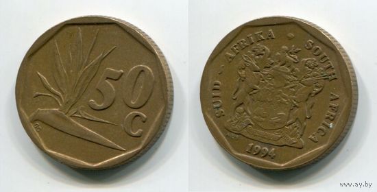 Южная Африка. 50 центов (1994)