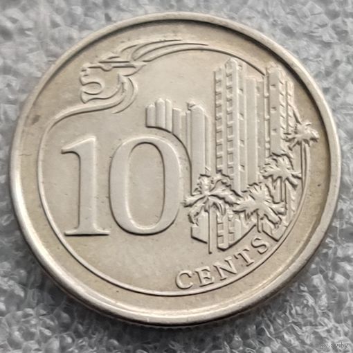 Сингапур 10 центов 2016 г.