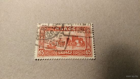Французский протекторат Марокко 1933г.Касба Удайя.