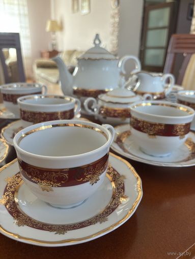 Чайный сервиз Moritz Zdekauer Чехия