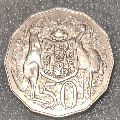 Австралия 50 центов  1975 г.