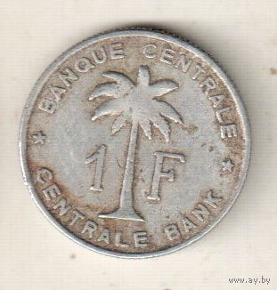 Руанда-Урунди 1 франк 1957