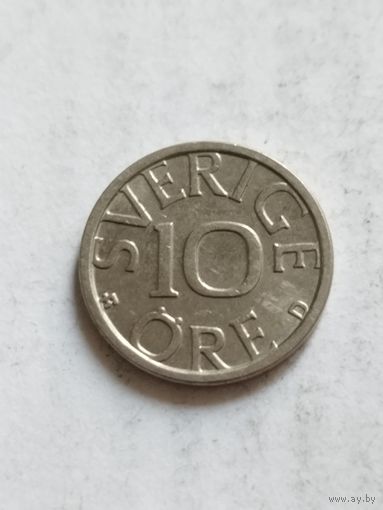 Швеция 10 оре 1987