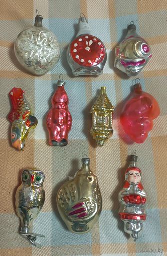 Елочные игрушки в реставрацию