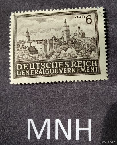 Генерал-губернаторство 1944 Mi.115 MNH**