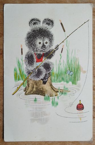 Голубев А. Клюет. 1965 г. Чистая.