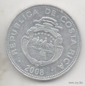 РЕСПУБЛИКА КОСТА РИКА 5 КОЛОНОВ 2008