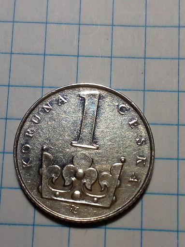 1 крон Чехия 1993 год