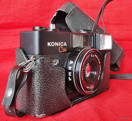 Фотоаппарат плёночный Konica C35 EF (Japan)