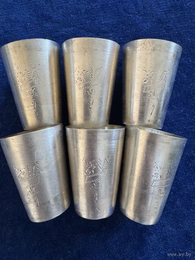 Набор серебряных рюмок
