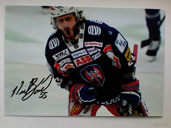 Ник Бэйлен - Постер с Оригинальным Автографом Ника - Размер 20/30 см.