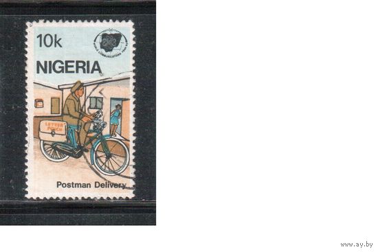 Нигерия-1983(Мих.417) , гаш. ,     Велосипеды, Почта