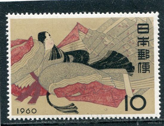 Япония. Живопись. Неделя филателии 1960