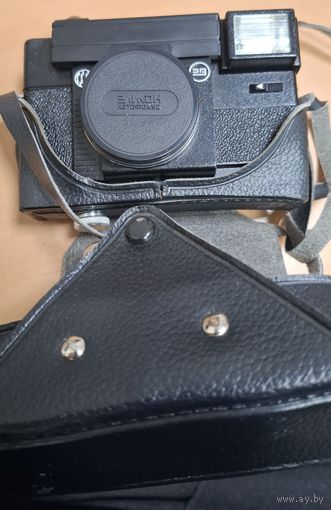 Фотоаппарат Эликон, индустар - 95. СССР. Кофр